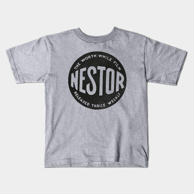 Nestor Film Company Kids T-Shirt by deadright